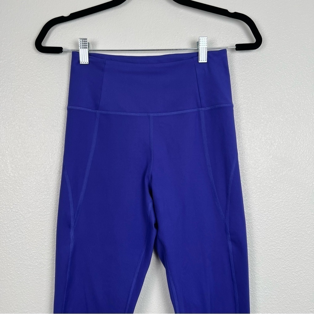 Girlfriend Collective Athletic Leggings Blue Sz‎ S - Picture 4 of 5